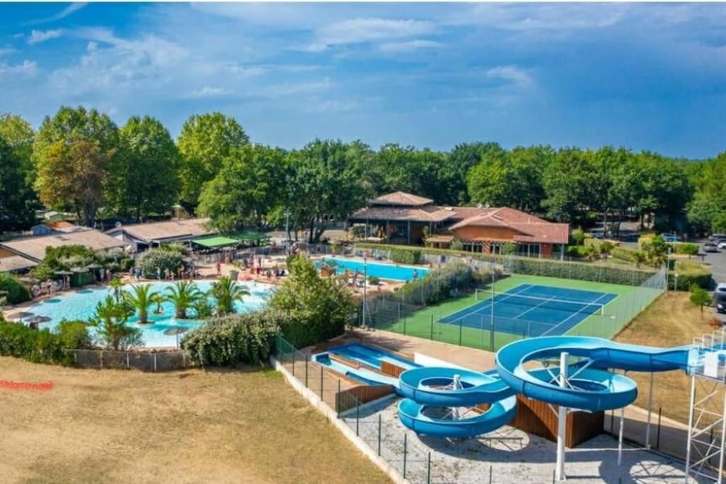 Chalet 2020 Camping 4 Etoiles Bassin D'Arcachon La Teste Buitenkant foto