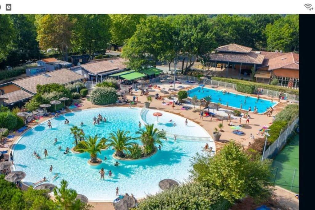 Chalet 2020 Camping 4 Etoiles Bassin D'Arcachon La Teste Buitenkant foto