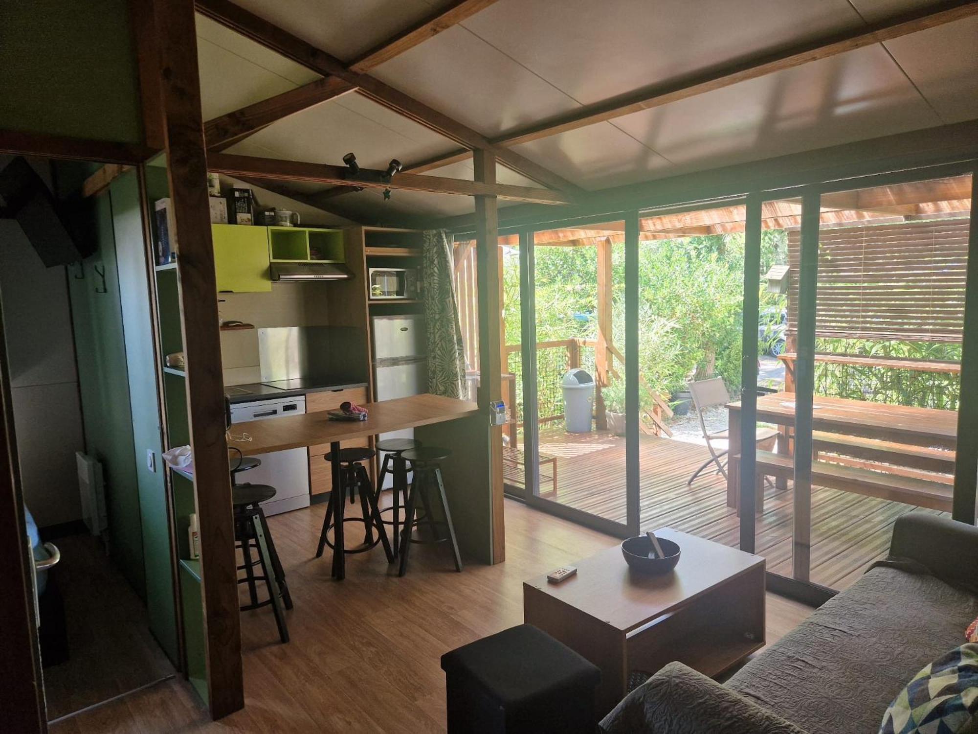 Chalet 2020 Camping 4 Etoiles Bassin D'Arcachon La Teste Buitenkant foto