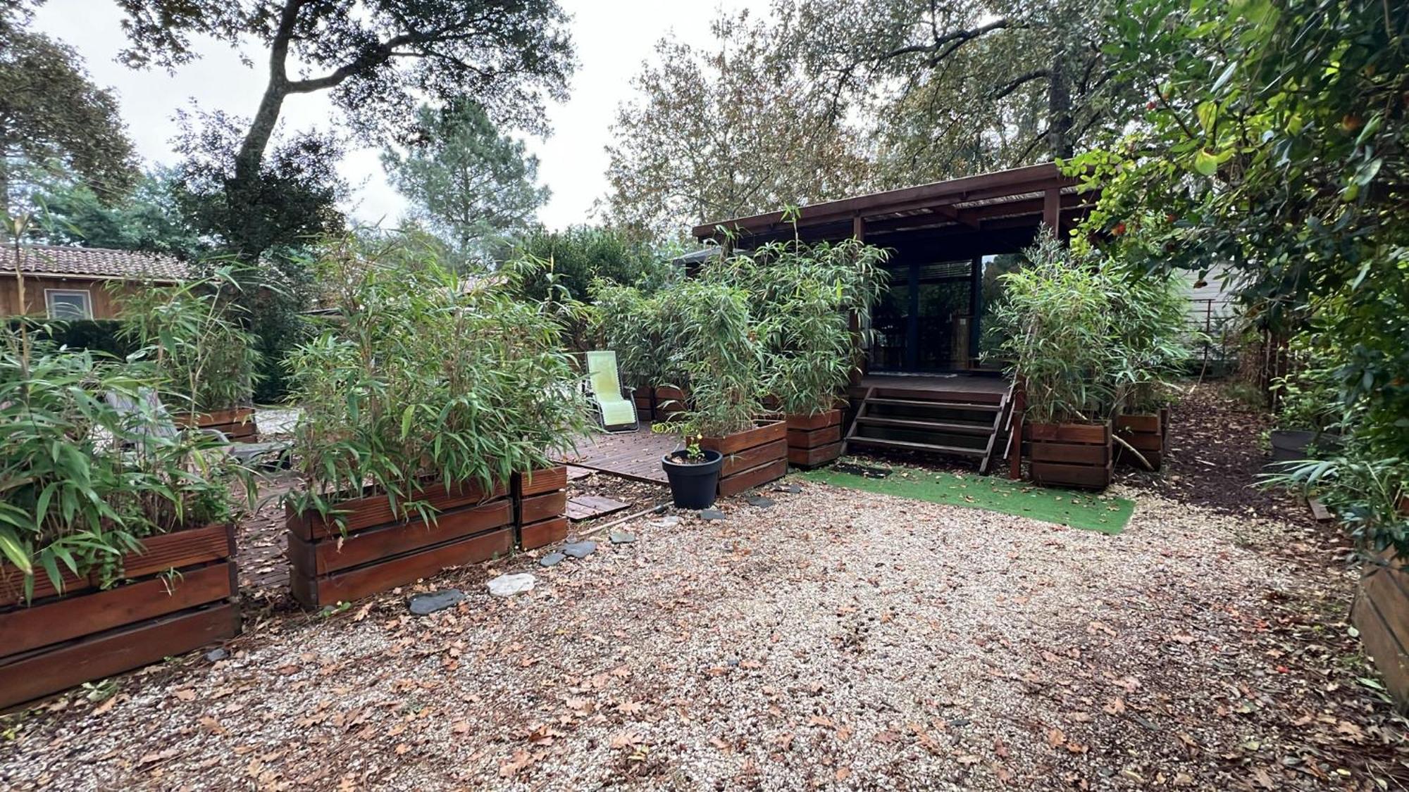 Chalet 2020 Camping 4 Etoiles Bassin D'Arcachon La Teste Buitenkant foto